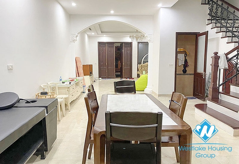 Beautiful house with 4 bedrooms for rent in Ciputra, Ha Noi